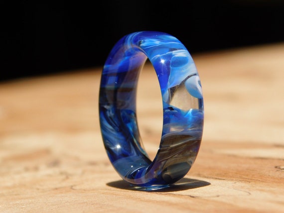 Etsy resin best sale ring