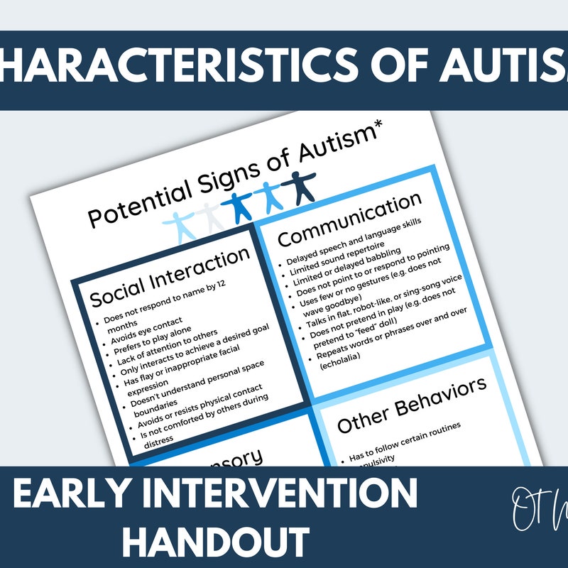 Autism Signs - Etsy