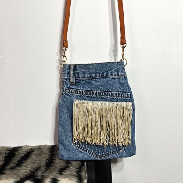Denim Crossbody Etsy