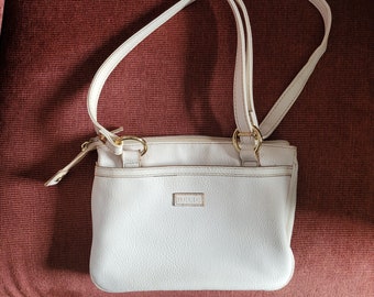 vintage white purse