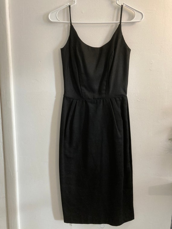 Vintage 50's Black Cocktail Dress Size 0/2