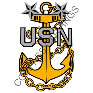 Archivos vectoriales de insignias de rango de suboficial mayor de la Armada de los Estados Unidos, dxf eps svg ai
