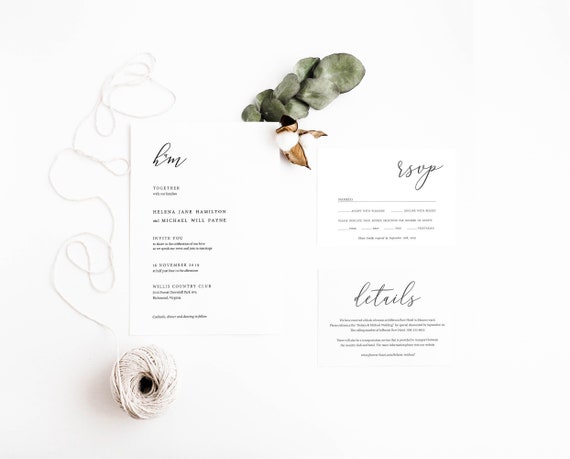 minimalist-classic-wedding-invitation-suite-printable-template-modern