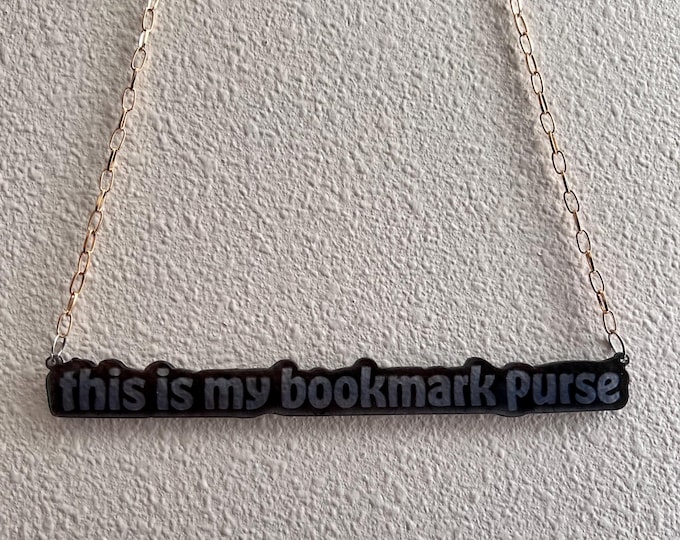 This is my bookmark purse