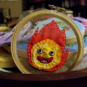 Calcifer Likes Your Spark Hoop
