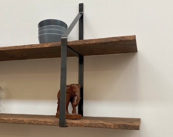 Maison DAM - 1x Industriële Plankdrager L Vorm 30 Cm Mat Zwart Gepoedercoat Ambachtelijk Trend Handmade Muurplankdrager Wandrager Metaal Zware Belasting Incl Bevestigingsmateriaal Schroefbit Maison DAM - 1x Industriële Plankdrager L Vorm 30 Cm Mat Zwart Gepoedercoat Ambachtelijk Trend Handmade Muurplankdrager Wandrager Metaal Zware Belasting Incl Bevestigingsmateriaal Schroefbit