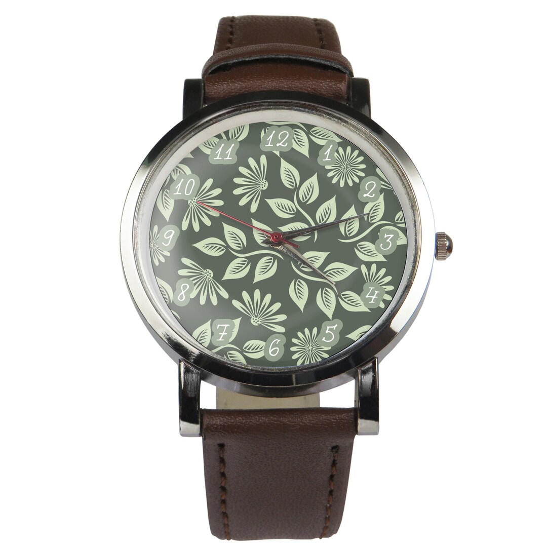 Brown Flower Watch s-l400.jpg main image 2