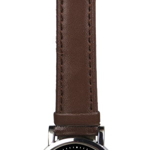 Ramen Cat Watch: Japanese Leather Strap, Quartz Movement bild 4