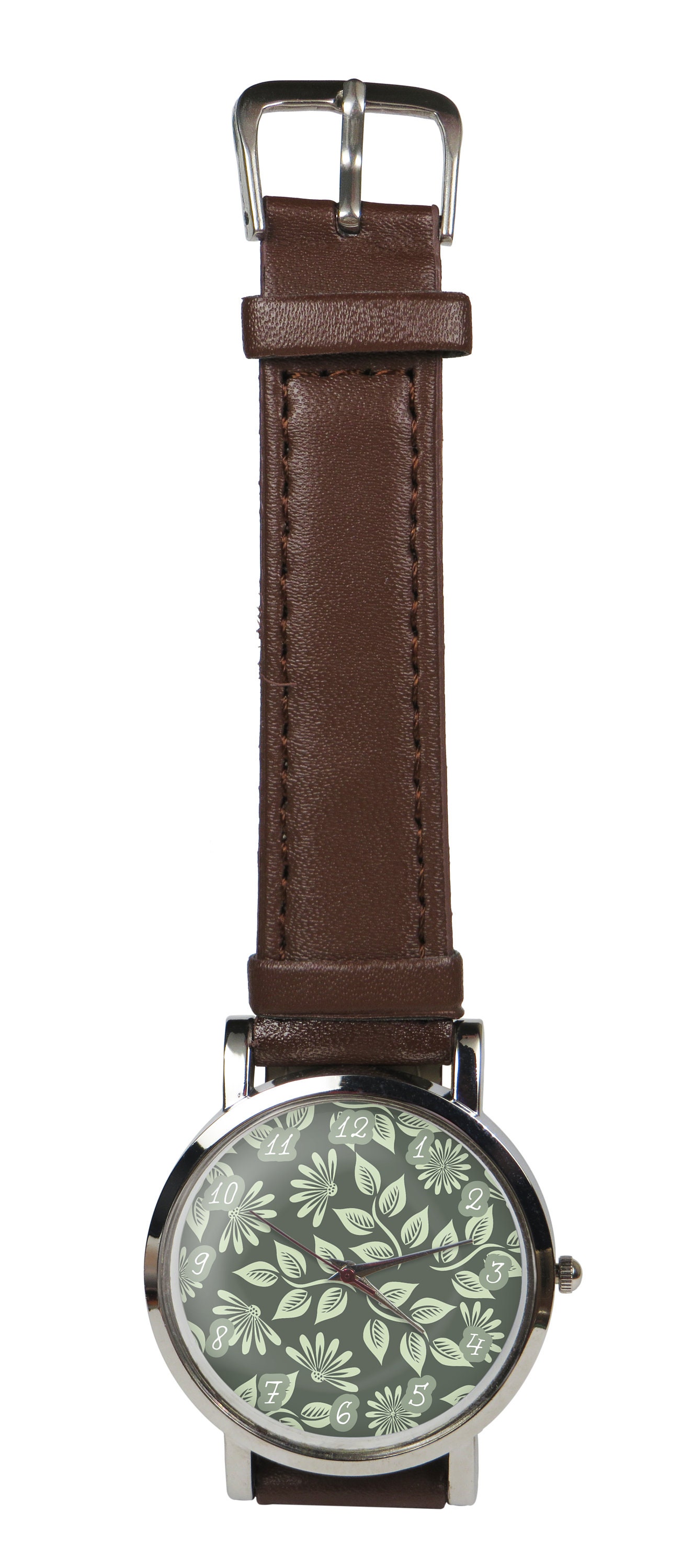 Brown Flower Watch ? FOSSIL FLOWERS ANIMATE VINTAGE QUARTZ WATCH $ 238 USD  main image 2