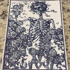 BLUE TATTOO BERTHA-Signed & Numbered by Stanley Mouse