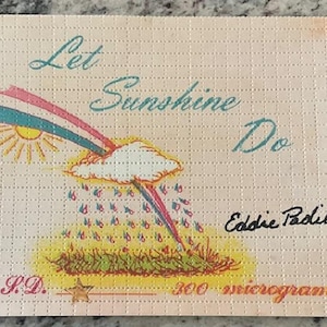LET SUNSHINE DO - Blotter Art Sheet