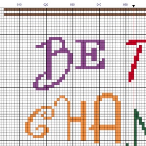 Be the Change I Want to See in the World Beginner Cross-Stitch Pattern PDF inspired by Mahatma Gandhi image 6