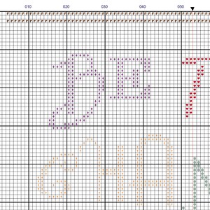 Be the Change I Want to See in the World Beginner Cross-Stitch Pattern PDF inspired by Mahatma Gandhi image 4