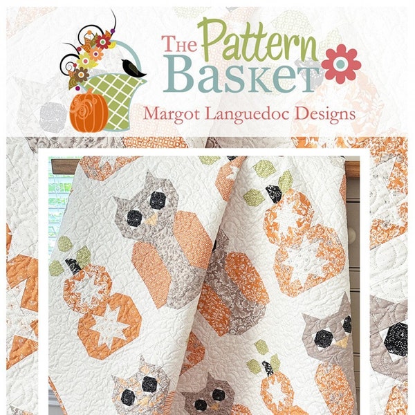 The Pattern Basket "Hoo Goes There" Pattern by Margot Languedoc Designs (50"x58").