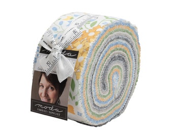 Moda "Spring Brook"  2.5" Jelly Roll Strips by Corey Yoder from Coriander Quilts 40 pc