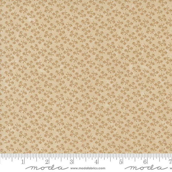 Moda "Chickadee Landing" Petite Buds Small Floral Ditsy Blender Dandelion (9743-21) by Kansas Troubles Quilters