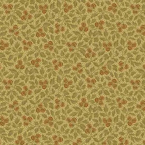 Primrose Botanical Beauty Spanish Moss - Edyta Sitar - PER QUARTER METRE Primrose Botanical Beauty Spanish Moss - Edyta Sitar - PER QUARTER METRE