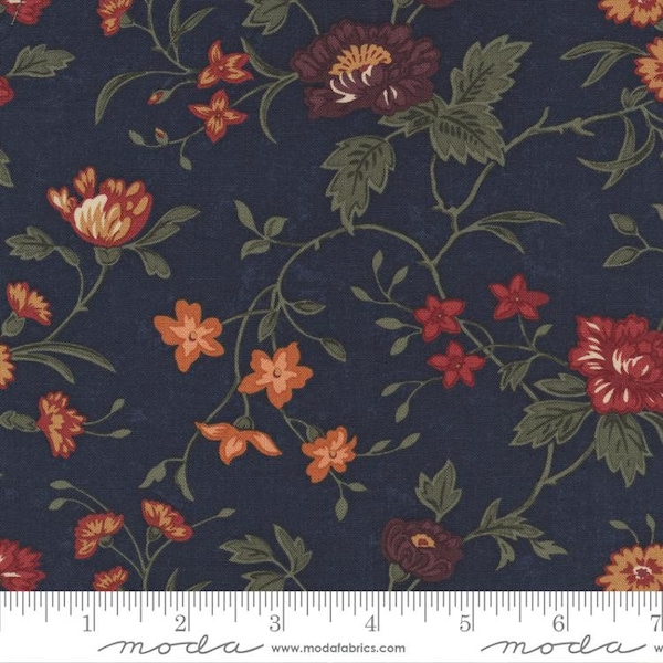 Moda "Clover Blossom Farm" Springtime Large Floral Bluebell (9710-14) by Kansas Troubles Quilters