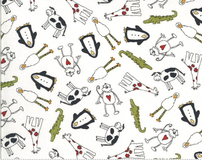 Moda animal Crackers Animals Vanilla 580015 by Etsy