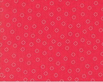 Moda "Strawberry Lemonade" Daisy Dots Strawberry (37677-14) by Sherri & Chelsi 27" pc