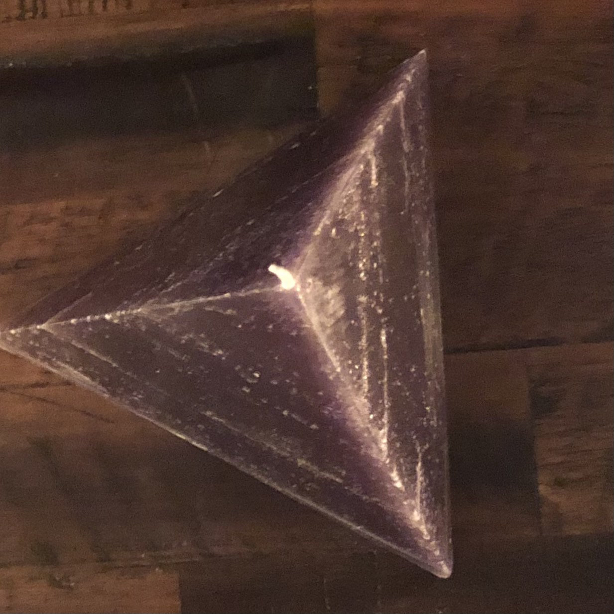 Pyramid Candle with treasures inside Surprise Candle Prize Etsy