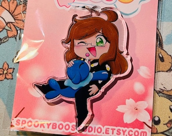 SpookyBoo 2" Double Sided Acrylic Charm