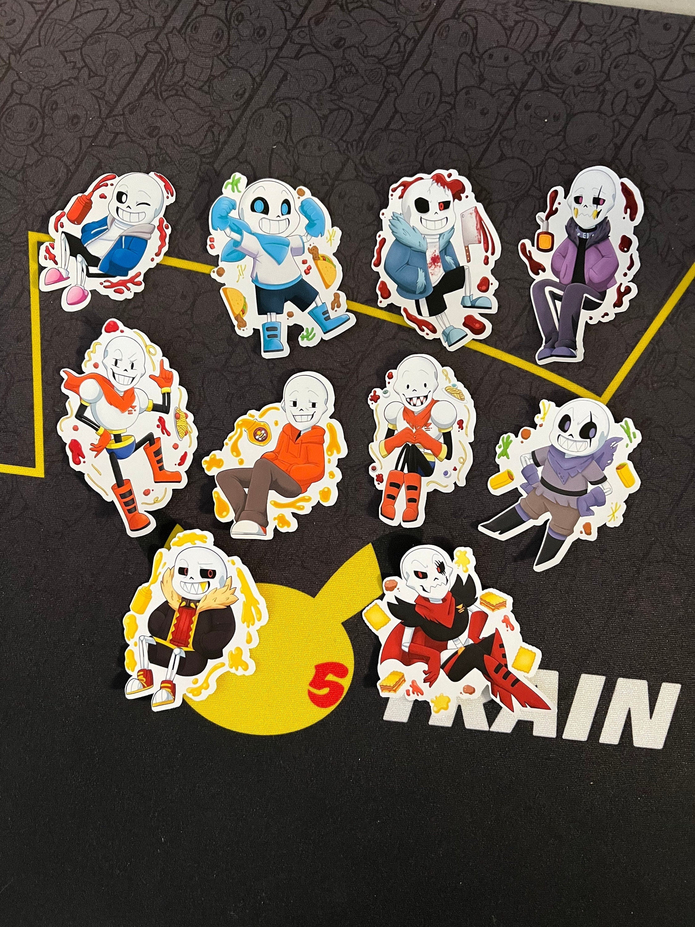 Reaper Sans, Undertale Au Sticker for Sale by Mystery-Inn