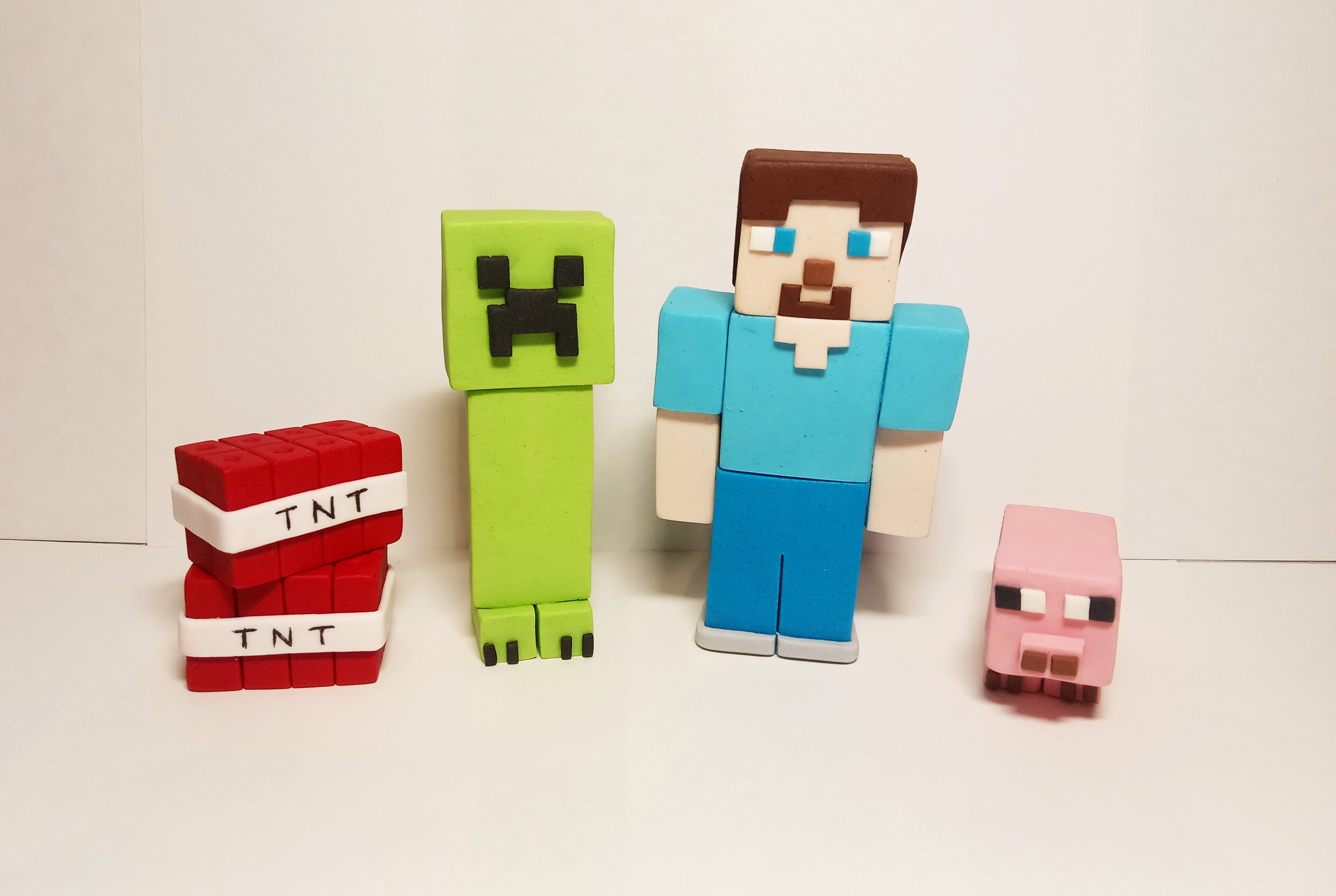 Minecraft Cake Topper Creeper