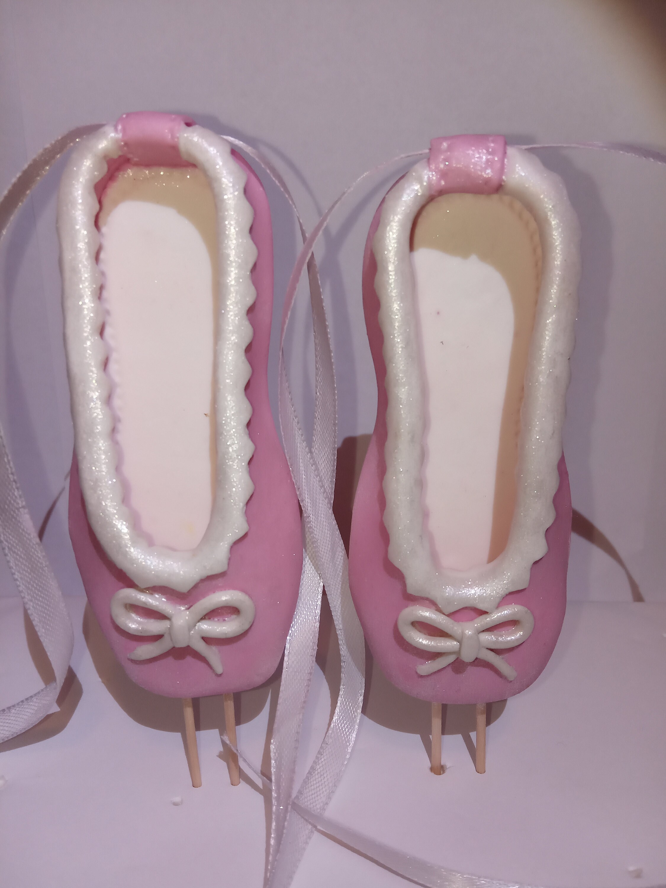 Ballerina Shoe ballet Slippers Cake Topper Made Out of Etsy