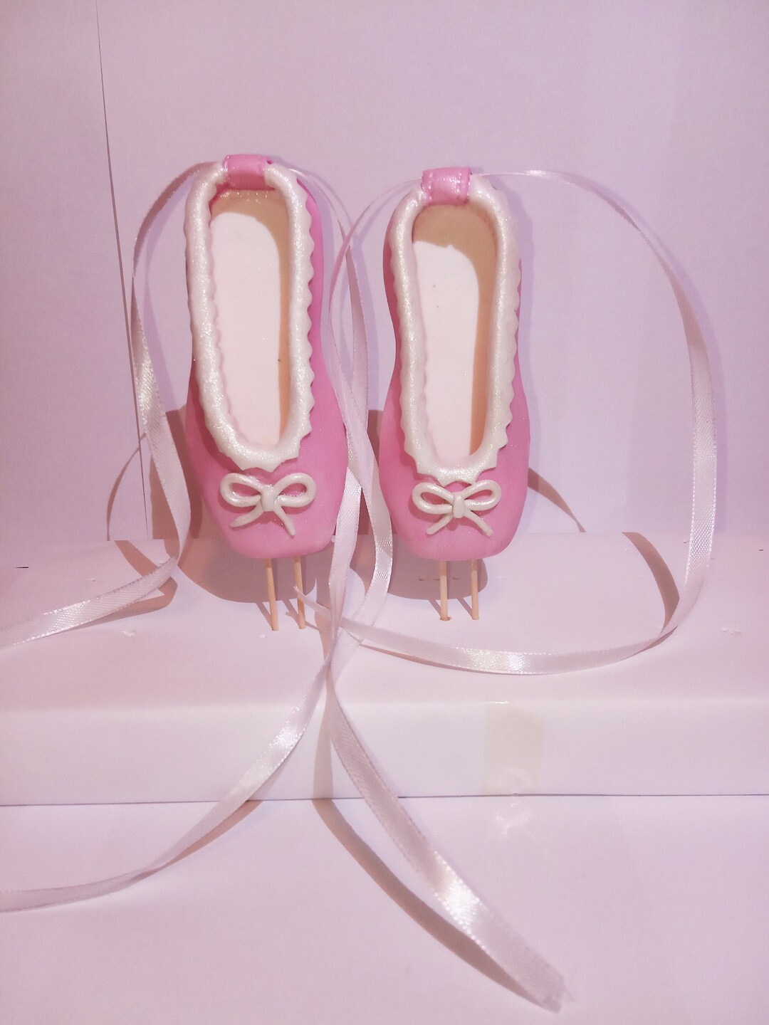 Ballerina Shoe ballet Slippers Cake Topper Made Out of Etsy