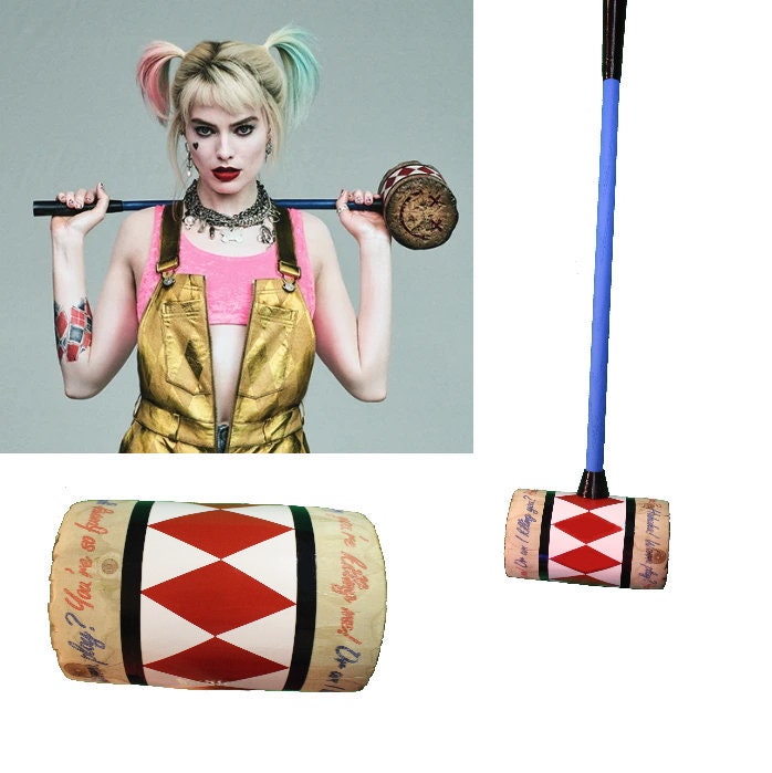 Harley Quinn Hammer / Mallet Etsy Denmark