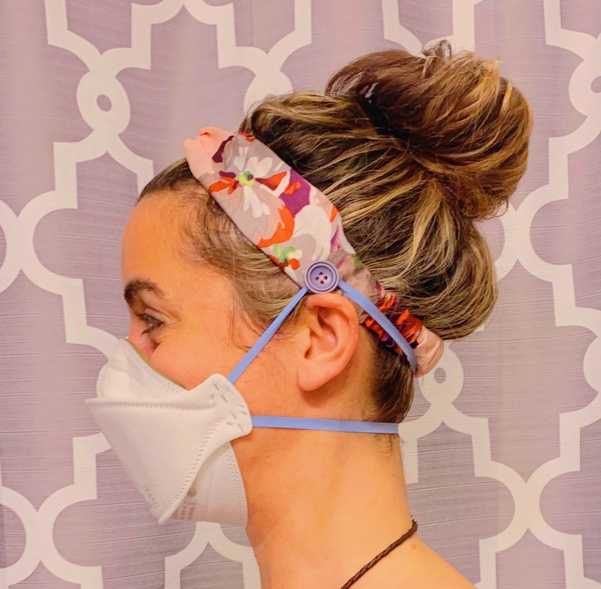 Teacher made Headbands with Buttons for essential workers