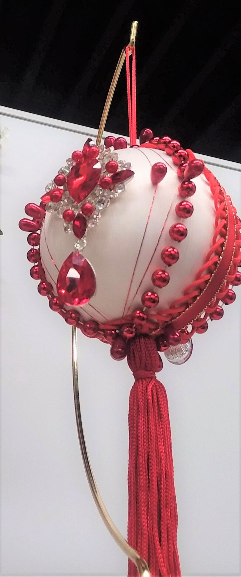 Valentine/'s Day ornament Ruby Tuesday Jeweled ornament gift