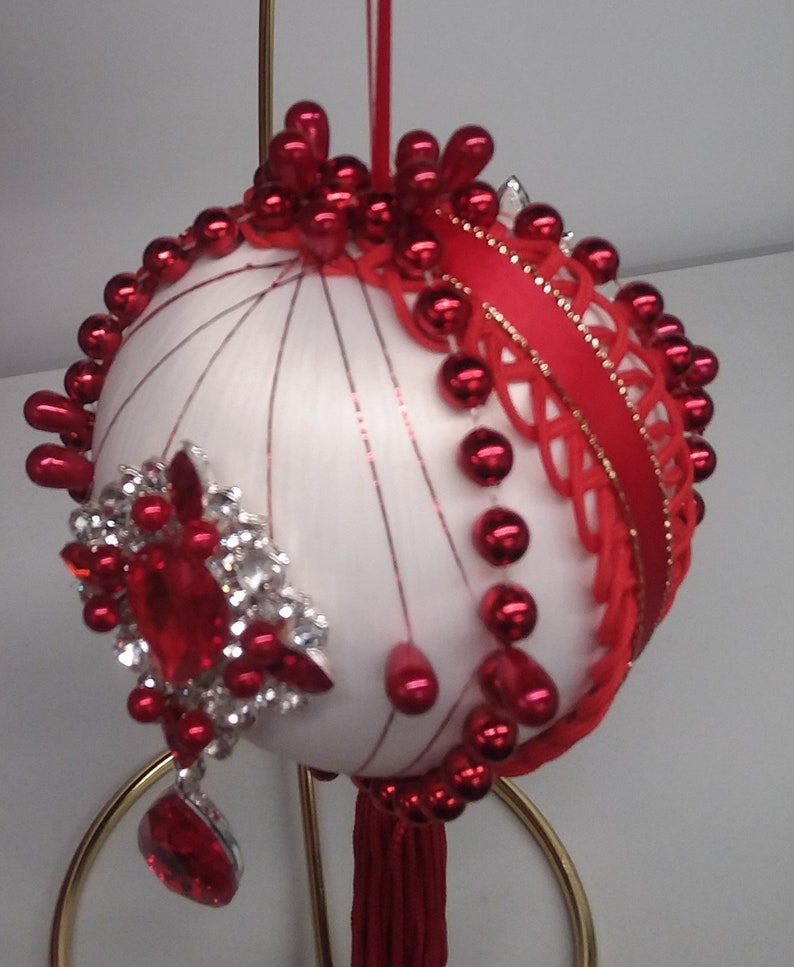 Valentine/'s Day ornament Ruby Tuesday Jeweled ornament gift