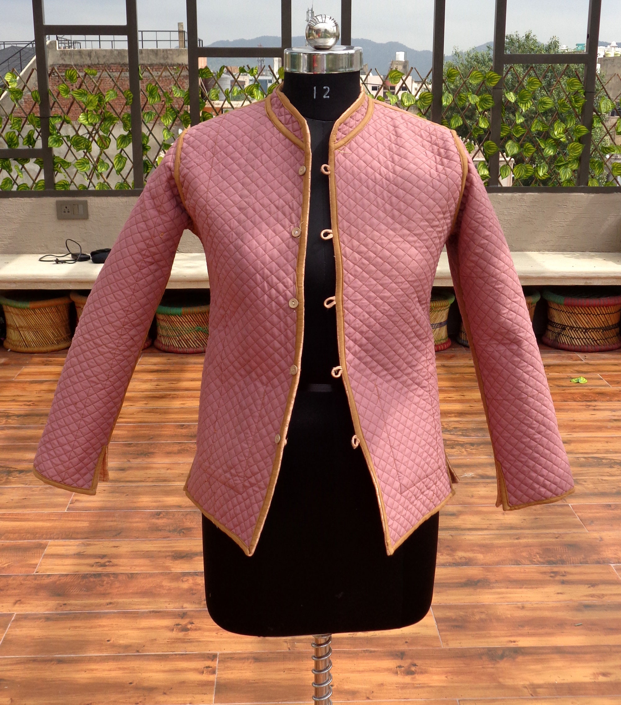 Indian Silk Jacket Women Quilt Jacket Reversible Silk Jacket Etsy UK