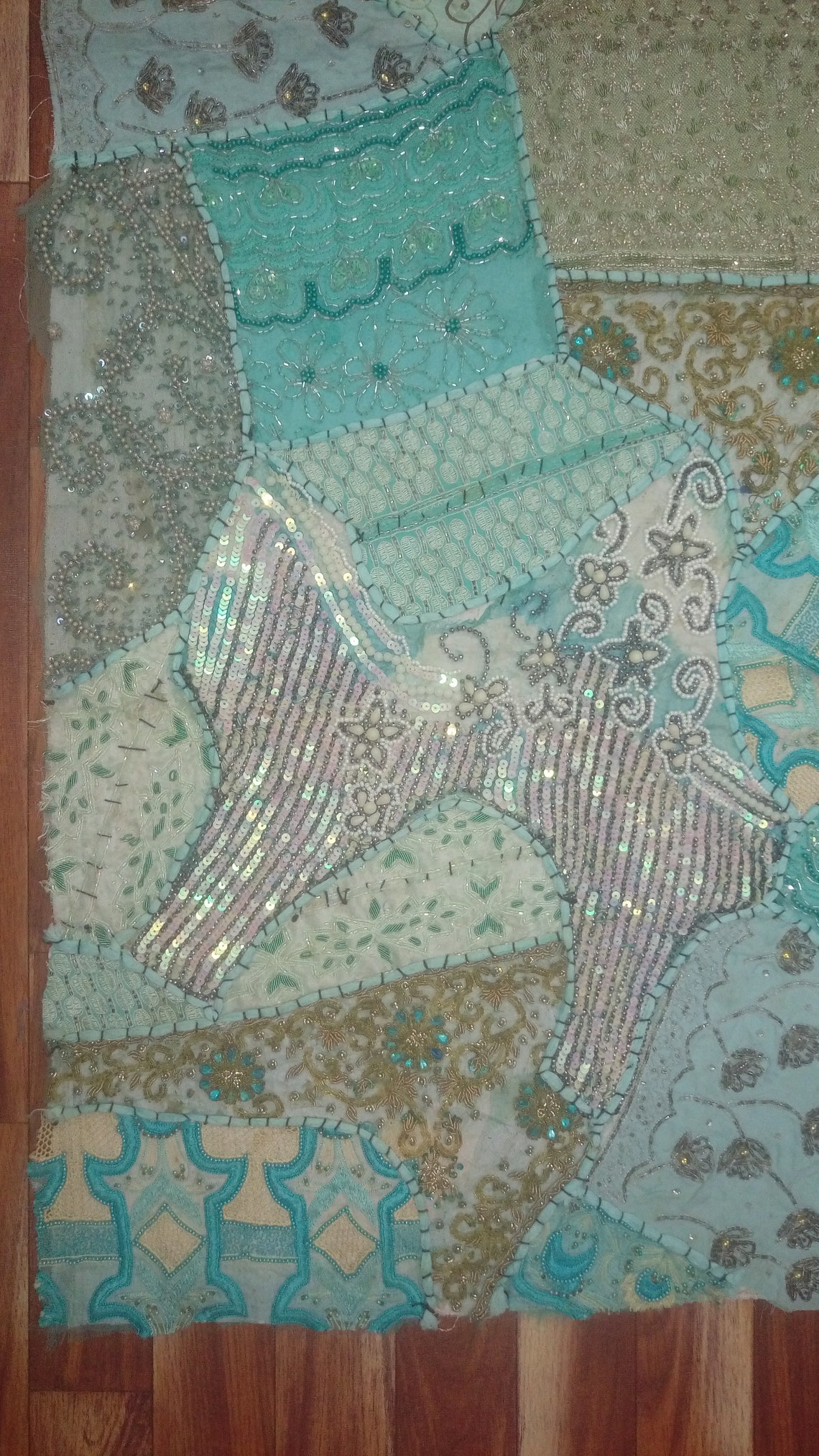 Handmade Vintage Wall Hanging Embroidery Handwork Home Decor Etsy