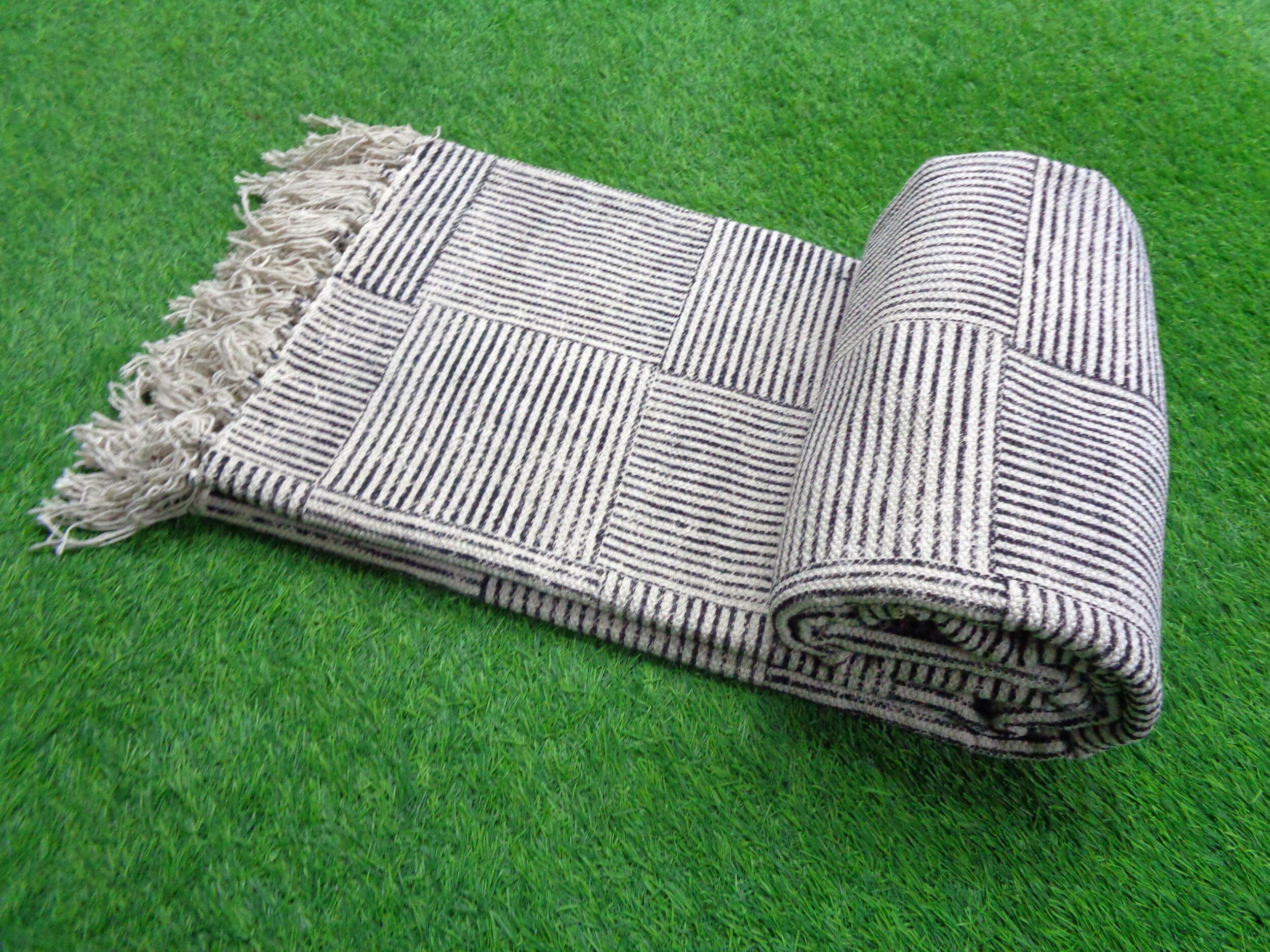 4X6 Feet Cotton Printed Rug Indian Cotton Handmade Dari Rug Etsy