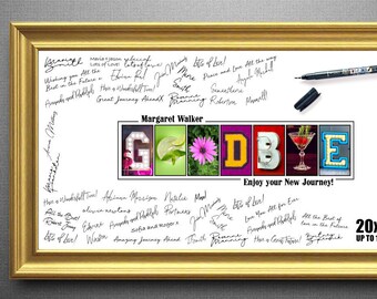 Goodbye gift for teacher leaving gift for teacher goodbye gift for teacher farewell guestbook for teacher