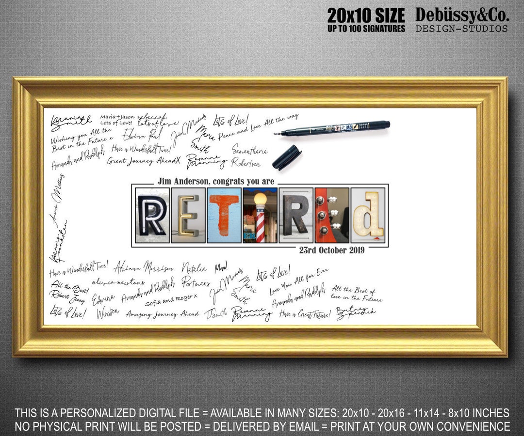 Retirement Party Decorations Retirement Banner Decor, Retirement Sign