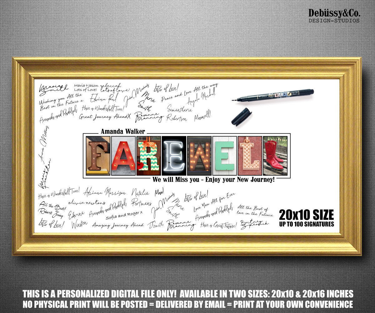 unique farewell gift ideas