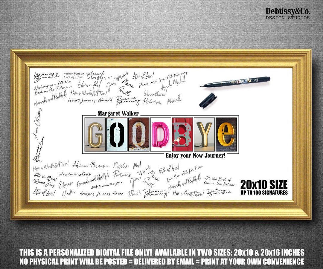Goodbye Gift for Friend Leaving Gift for Friend Goodbye Gift Etsy