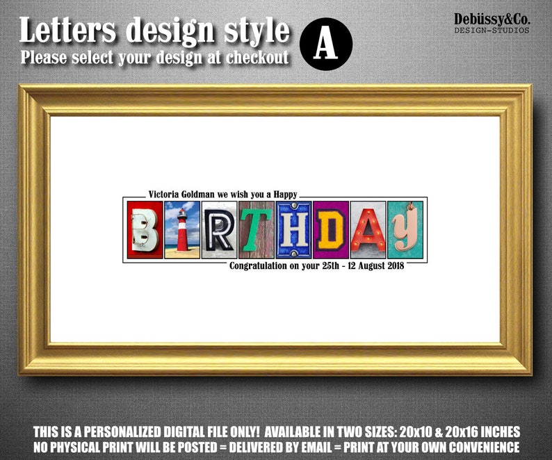 Birthday Guest Book Alternative Birthday Guest Book for Her Etsy