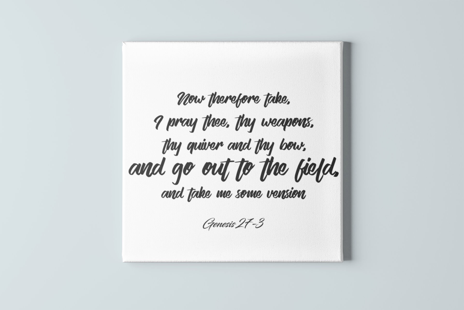 genesis-27-3-bible-quote-bible-verse-wall-art-canvas-now-etsy