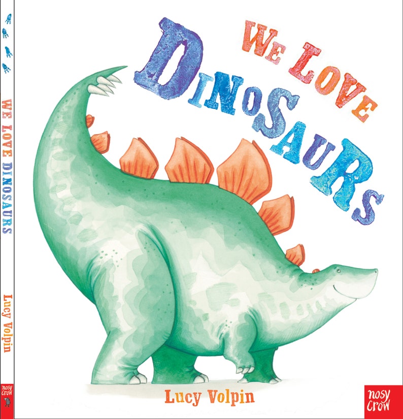Signed Paperback Book: We Love Dinosaurs image 1
