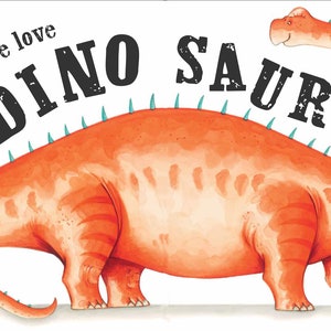 Signed Paperback Book: We Love Dinosaurs image 2