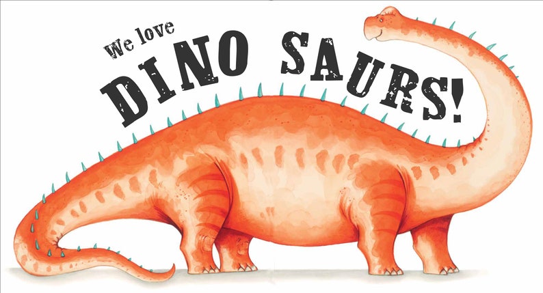 Signed Paperback Book: We Love Dinosaurs image 2