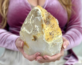 Geode In Agata Naturale Con Cristallo Di Quarzo – Minerale Per Reiki, Decorazione, Regalo - 3