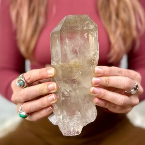 Raw Smoky Quartz Crystal Specimen from Brazil – Large Healing Stone with Natural Terminations and Earthy Energy for Collectors