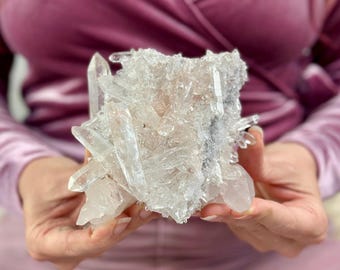 ブルッカイトとヒマラヤ水晶クラスター AM112 - Etsy 日本