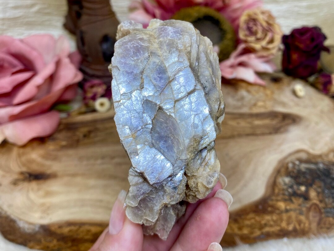 Gemmy Lepidolite Crystal Specimen, Natural Raw Gem Grade Lepidolite ...